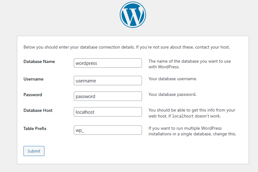 WordPress Installer